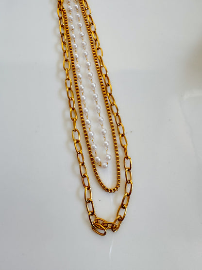 Pearls Layering Necklace