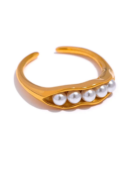 Pearl Gold Ring